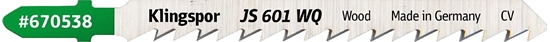 Picture of Klingspor KLINGSPOR BRZESZCZOT DO WYRZYNARKI 115x8x1,45mm JS 601 WQ /5szt.