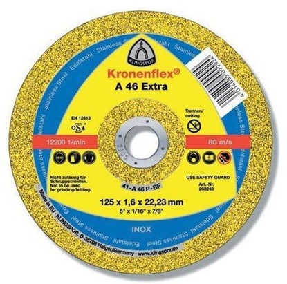 Attēls no Klingspor Tarcza FLEX 41 125x1,6x22,2 A 46 EXTRA - 263248