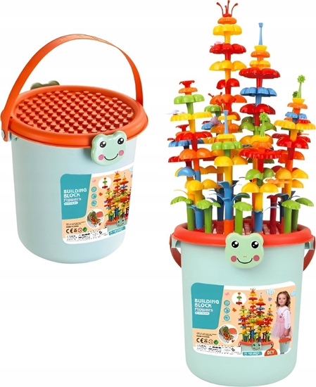 Picture of Klocki Konstrukcyjne Zestaw OgrÃ³d  172 el. Wiaderko