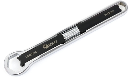 Attēls no Klucz oczkowy nastawny - dwustronny 15-27mm/5-15mm CrV (30)