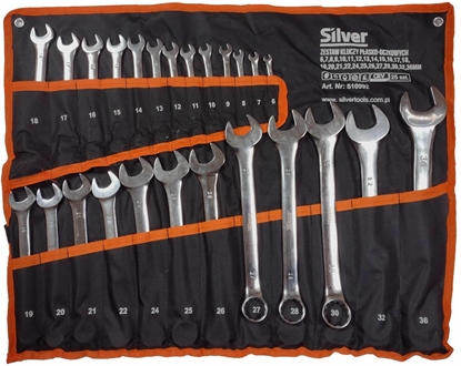 Изображение KLUCZ PASKO-OCZKOWY 6-36mm    25szt. /SILVER