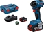 Изображение Klucz udarowy Bosch Bosch cordless impact wrench GDR 18V-220 Professional, 18Volt (blue/black, 2x Li-Ion battery 5.0Ah, Bluetooth, in L-BOXX)