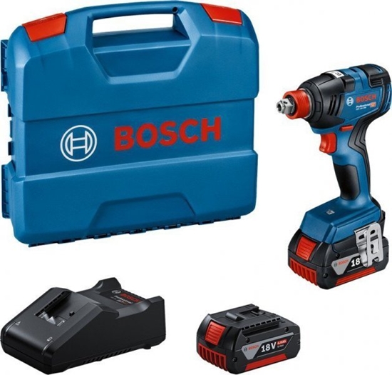 Изображение Klucz udarowy Bosch GDX 18V-200 2X4,0 LI-ION L-CASE (06019J2206)