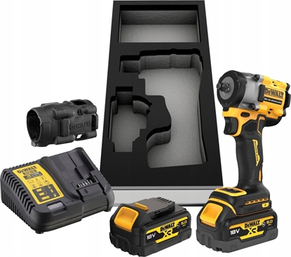 Attēls no Klucz udarowy Dewalt 18v xr kompaktowy klucz udarowy 3/8" gfn 2x5ah