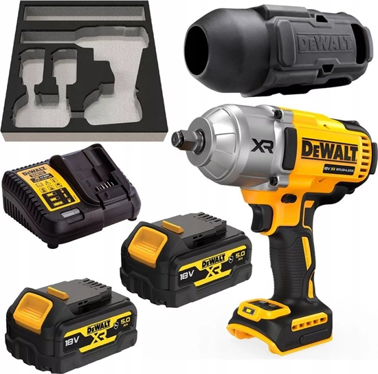 Picture of Klucz udarowy Dewalt AKUMULATOROWY KLUCZ UDAROWY 1/2'' XR 18V 2*5.0AH GFN