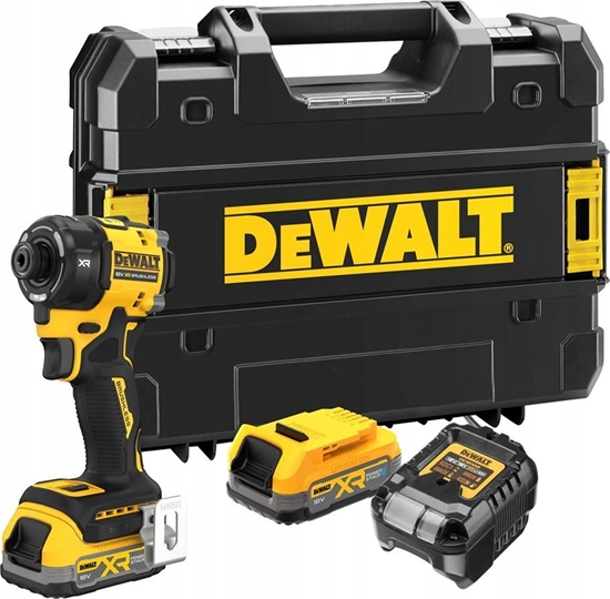 Picture of Klucz udarowy Dewalt DEWALT IMPACT DRIVER 18V   DCF870E2T 2x1.7Ah POWERSTACK 56Nm HYDRAULIC TSTAK