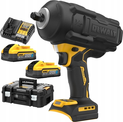 Attēls no Klucz udarowy Dewalt DEWALT KLUCZ UDAROWY 1/2" 18V DCF961H2G 1626Nm 2x5,0Ah GFN TSTAK