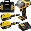 Изображение Triecienatslēga DeWalt DCF891P2LRT-QW; 18 V; 1/2''; 2x5,0 Ah akum.