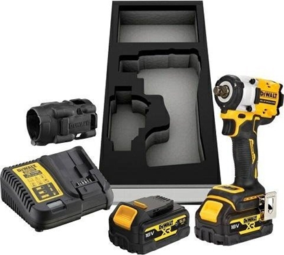 Attēls no Klucz udarowy Dewalt DEWALT.KLUCZ UDAROWY 1/2" 18V 406Nm 2x5,0Ah TSTAK PIERCIE DCF921P2T