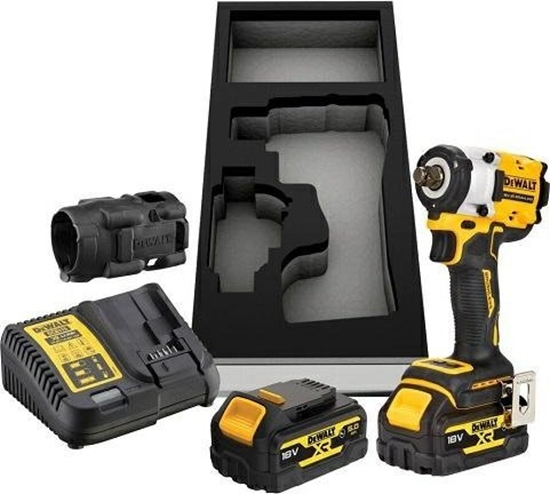 Picture of Klucz udarowy Dewalt DEWALT.KLUCZ UDAROWY 1/2" 18V 406Nm 2x5,0Ah TSTAK PIERCIE DCF921P2T