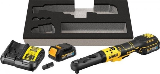 Picture of Klucz udarowy Dewalt GRZECHOTKA UDAROWA AKUMULATOROWA 1/2'' 3/8'' XR 18V 2*1.7AH (1 SZT)