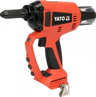 Изображение Klucz udarowy Yato NITOWNICA BEZSZCZOTKOWA 18V, 20N, AKUMULATOR+ADOWARKA (1 SZT)