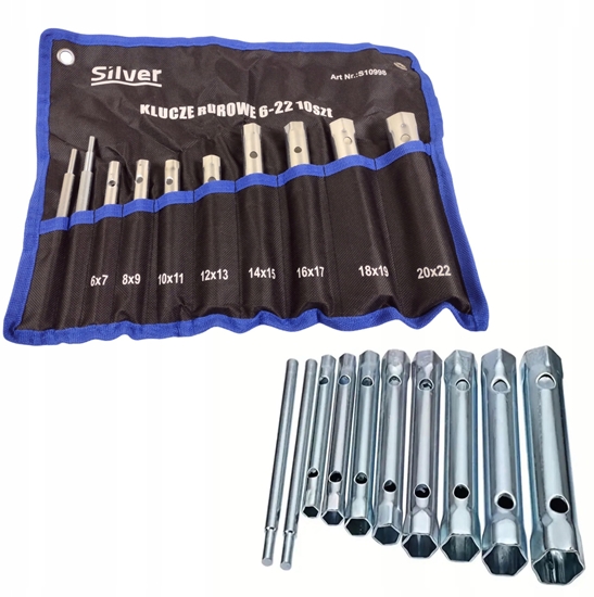 Изображение KLUCZE RUROWE 6-22mm SILVER