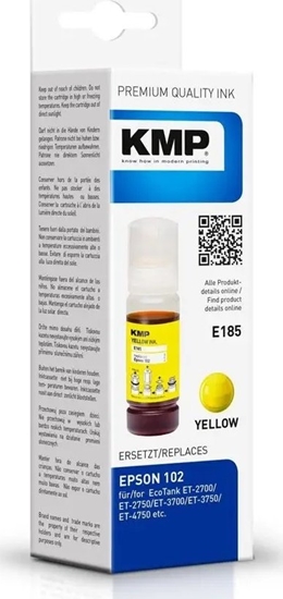 Picture of KMP Printtechnik AG KMP Tinte EcoTank T03R4  6000 S. yellow remanufactured