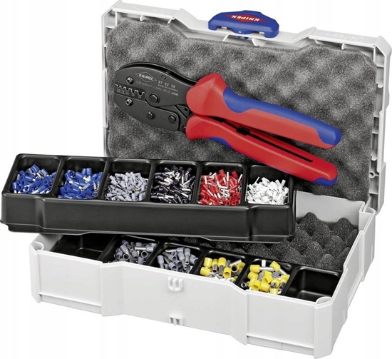 Picture of KNIPEX Crimp Assortment for End Sleeves with Crimping Pliers