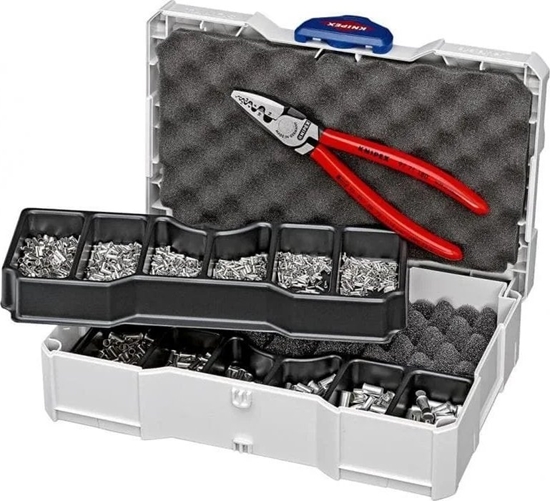 Picture of KNIPEX Cripmp Assortment for wire ferrules