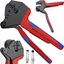 Attēls no Knipex KNIPEX Crimping system pliers 97 43 66 EVO, crimping pliers (red/blue, for MC4 EVO 2 solar connectors)