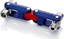 Picture of Knipex KNIPEX DoubleJoint control cabinet wrench, socket wrench (blue/red, total arm length 97mm)