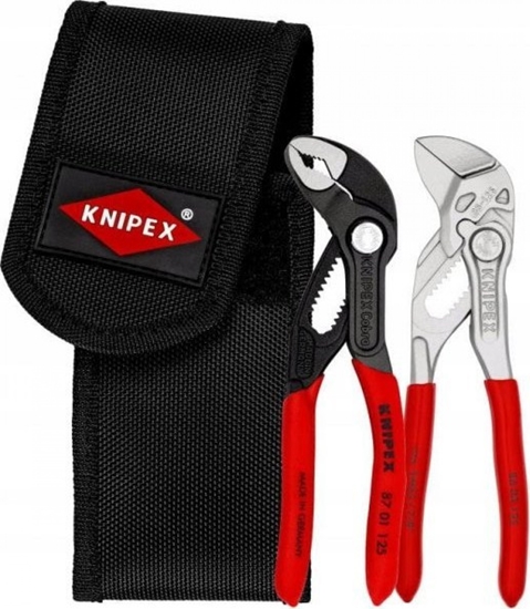 Picture of Knipex KNIPEX mini pliers sets in belt tool puch