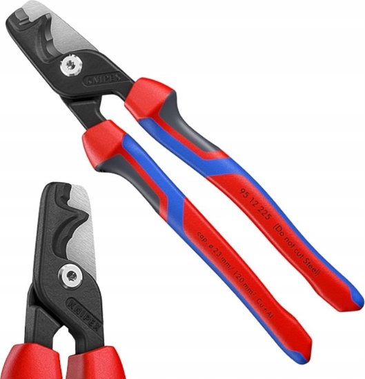 Изображение Knipex KNIPEX NOYCE DO CICIA KABLI StepCut XL KOMPOZYT 225mm