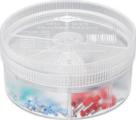 Изображение Knipex KOCÓWKI KABLOWE ZESTAW  400 SZT.