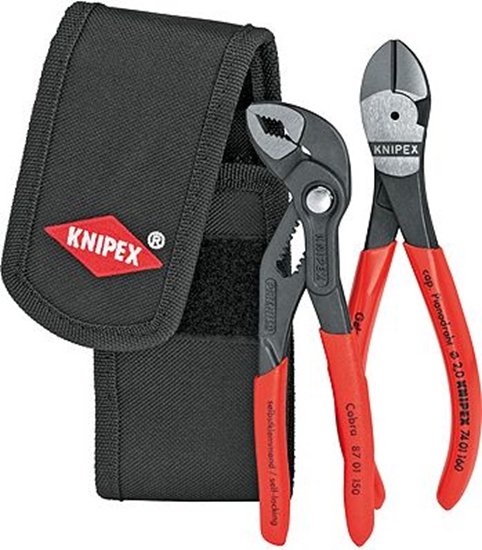 Picture of KNIPEX Mini Pliers set in belt tool pouch