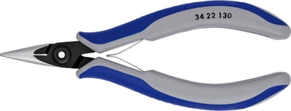 Picture of Knipex Precyzyjne póokrge szczypce chwytajce ESD dla elektroników KNIPEX 34 22 130