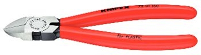 Изображение Knipex Szczypce tnce boczne do tworzywa sztucznego 160mm - KN 72 01 160