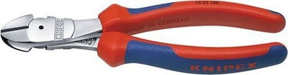 Attēls no Knipex Szczypce tnce boczne o zwikszonym przeoeniu Knipex 74 05 160-180-200-250