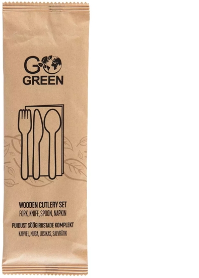 Picture of Koka galda piederumu komplekts Go Green/ 0 01kg 4743115010491