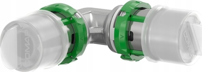 Attēls no Kolano 90 stopni zaprasowywane MultiSkin mosidz/cynowany 26x26