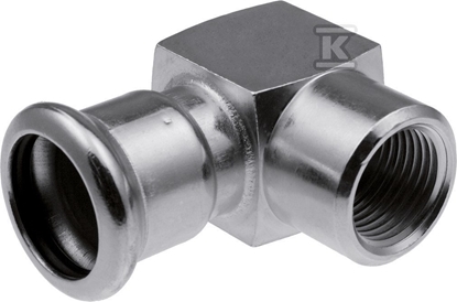 Picture of Kolano 90° krótkie GW Steel - 28 Rp1/2KAN-THERM