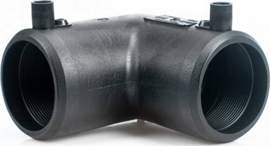 Picture of Kolano elektrooporowe PE 25 /90° czarne WEBA