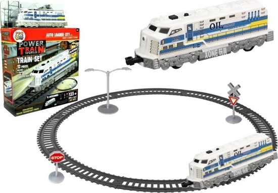 Изображение Kolejka elektryczna 135cm lokomotywa b/o