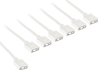 Picture of Kolink ARGB 1-6 Splitterkabel - 30cm, weiß