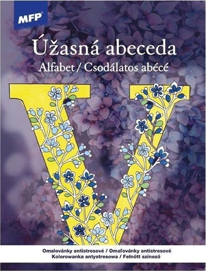 Изображение Kolorowanka antystresowa Alfabet 210x290mm 32s