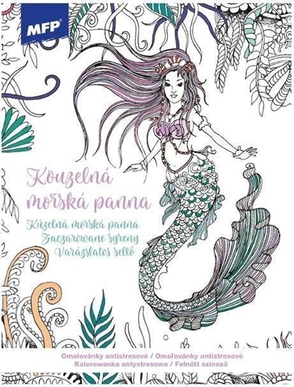 Изображение Kolorowanka antystresowa Syreny 210x290mm 32s