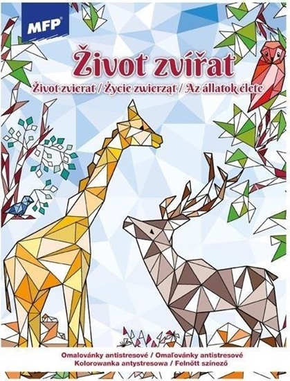 Изображение Kolorowanka antystresowa ycie zwierzt 210x290mm