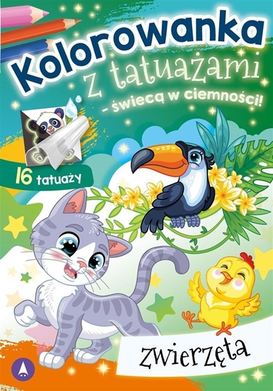 Изображение Kolorowanka z tatuaami Zwierzta