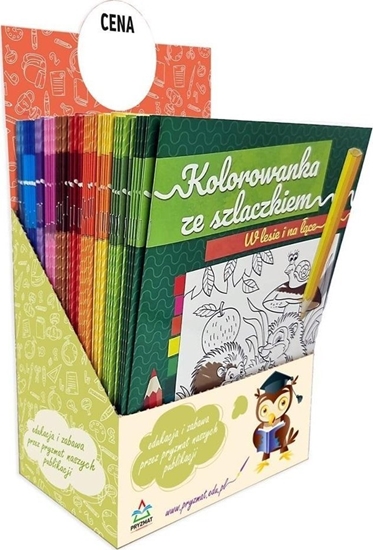 Изображение Kolorowanka ze szlaczkiem display 60szt