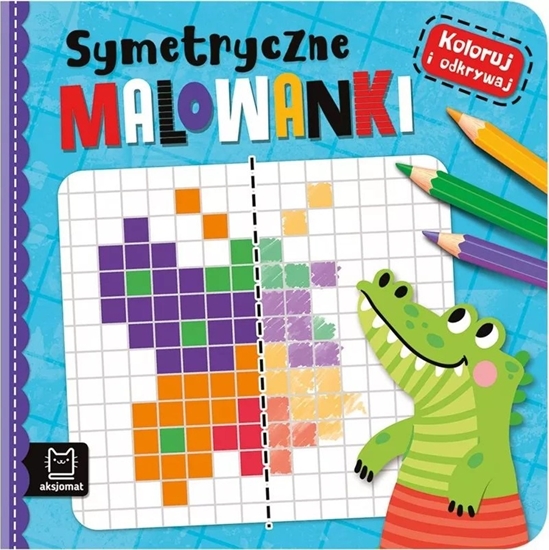 Изображение Koloruj i odkrywaj. Symetryczne malowanki