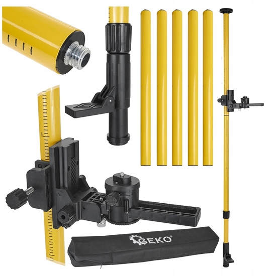 Picture of Kolumna rozporowa teleskopowa do lasera 420cm + adapter do skosów (8)