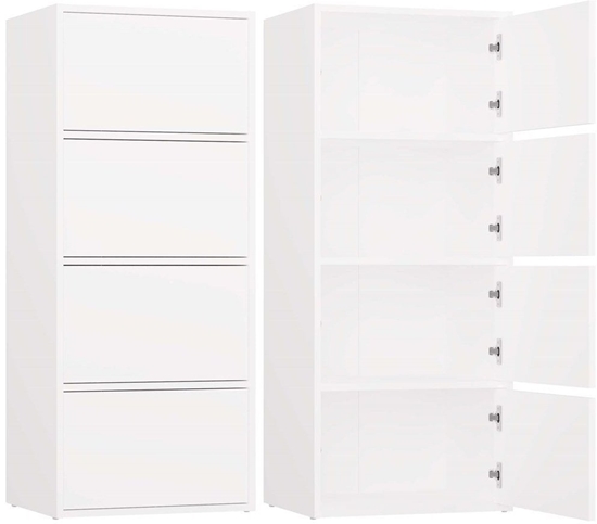 Изображение Komoda ALMA BIAA Szafka 4 Drzwi 4 Póki