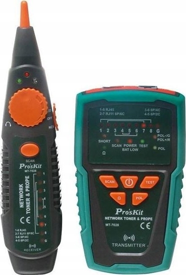 Picture of Kompiuterinio tinklo kabeliu testeris su zondu Pro'sKit