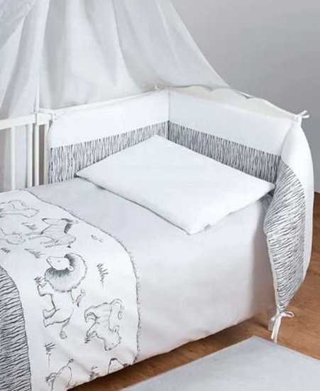 Picture of Komplet pocieli 3-cz. BIANCO Safari