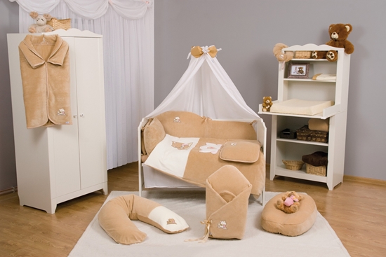 Изображение Komplet pocieli 3-cz. Misiaczki BEARS