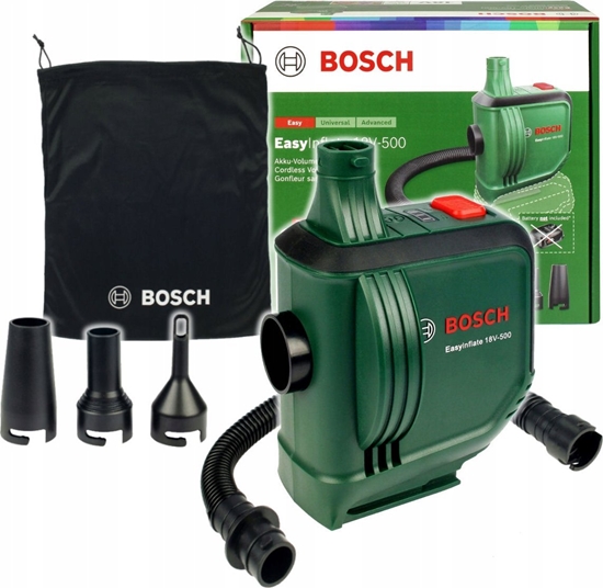Изображение Kompresor samochodowy Bosch EasyInflate 18V-500 - Bez akumulatora | Bez adowarki