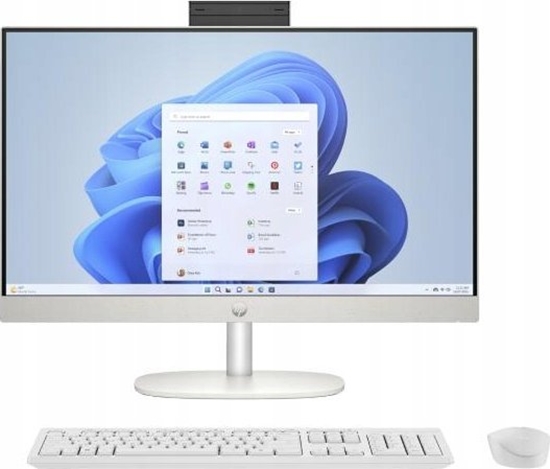 Picture of Komputer HP AiO   24-cr0332nw Ryzen 7-7730/23.8" FHD IPS/16GB/SSD 512GB/keyboard+mouse/Windows 11 white