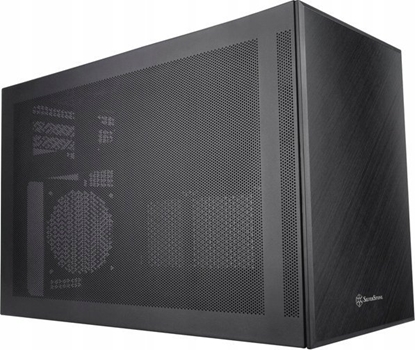 Изображение Komputer SilverStone SilverStone SST-SG17B Micro-ATX / Mini ITX Gehäuse - schwarz