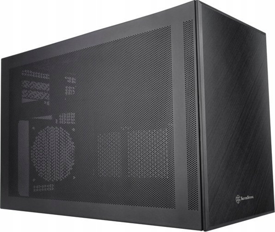 Изображение Komputer SilverStone SilverStone SST-SG17B Micro-ATX / Mini ITX Gehäuse - schwarz